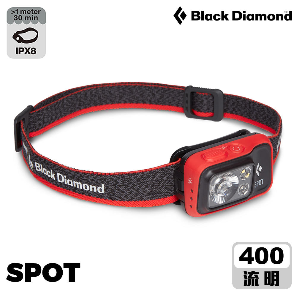 Black Diamond Spot 高防水頭燈 620672 / 橘紅