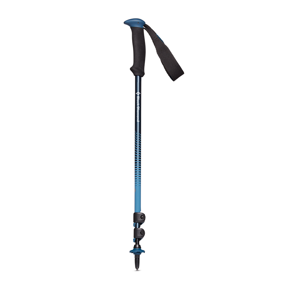 Black Diamond TRAIL BACK 航太級鋁合金輕量 登山杖 (單支販售) 寶石藍(1700)