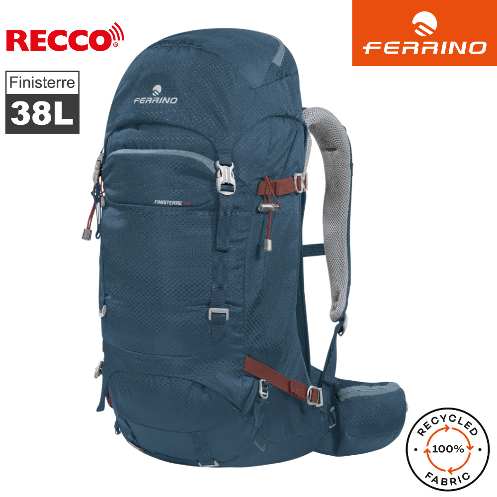 Ferrino Finisterre 38 登山健行網架背包 75742 / MBB深藍