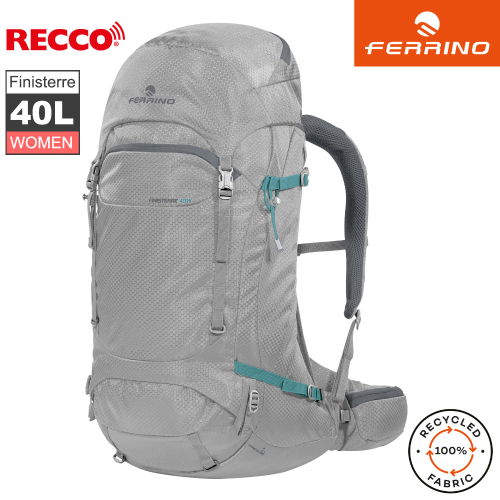 Ferrino Finisterre 40 Lady 女登山健行網架背包 75745 / MII淺灰