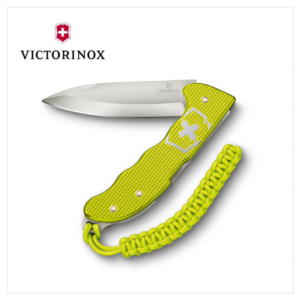 【VICTORINOX 瑞士維氏】瑞士刀 136mm/4用/鋁合金/限量版電光黃 0.9415.L23