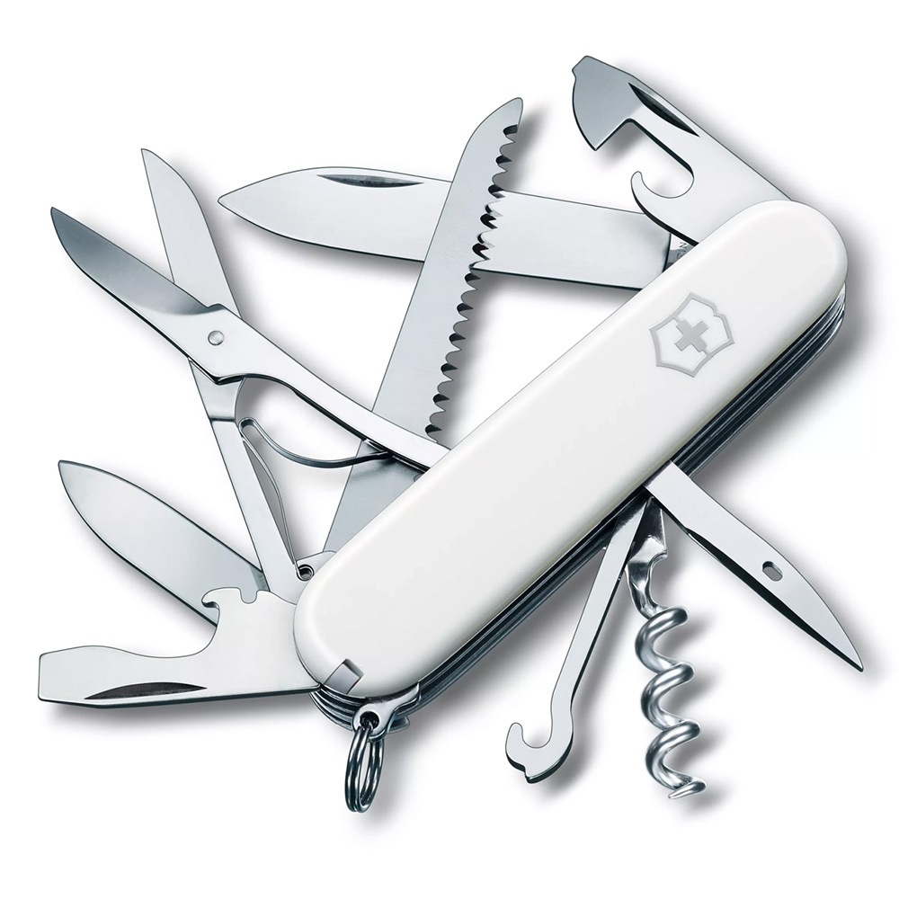 Victorinox 狩獵者16用瑞士刀-白色