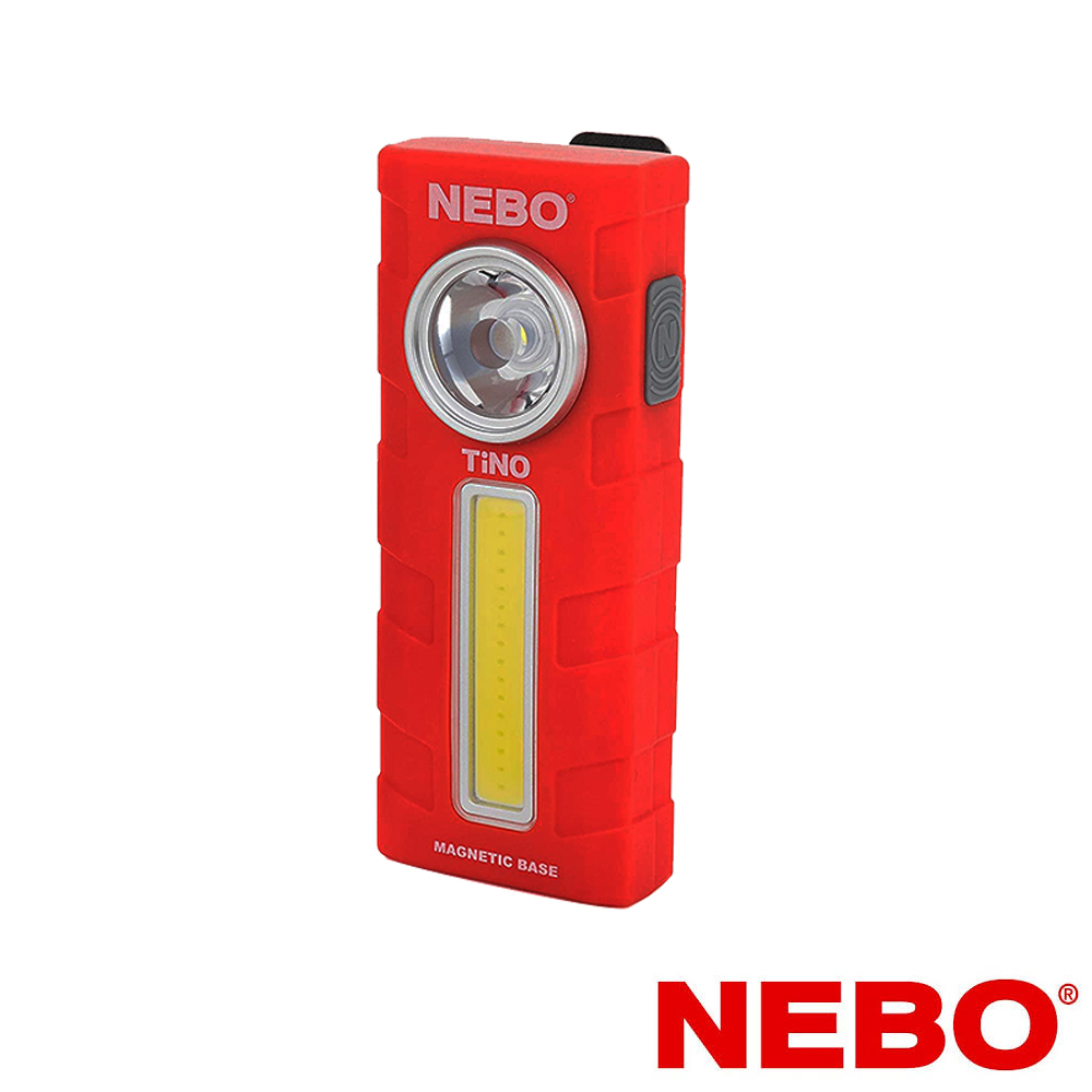 【NEBO】Tino超薄型兩用LED燈-紅(盒裝)