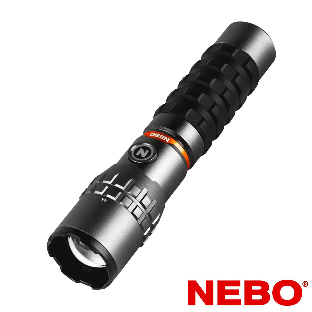 【NEBO】極限系列滑行兩用手電筒-USB充電 2000流明 IP67(NEB-WLT-1003-G)