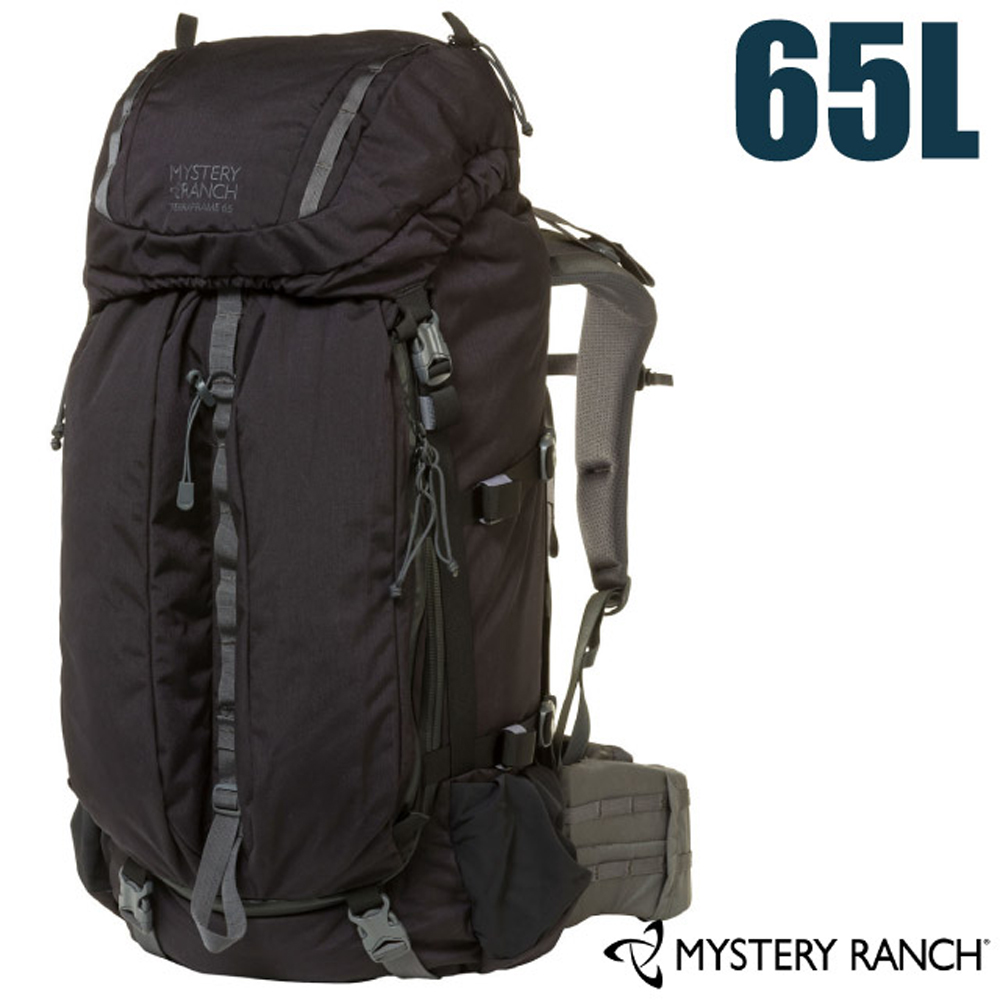 【Mystery Ranch】神秘農場 TERRAFRAME 登山健行背包65L(M).自助旅行背包.雙肩後背包/61245 黑