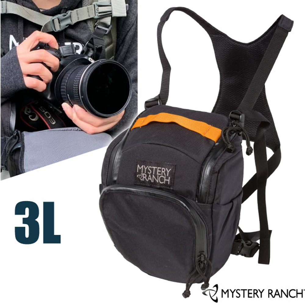 【Mystery Ranch】神秘農場 DSLR CHEST RIG 相機包/可放相機機身及24-70mm鏡頭/61255 黑