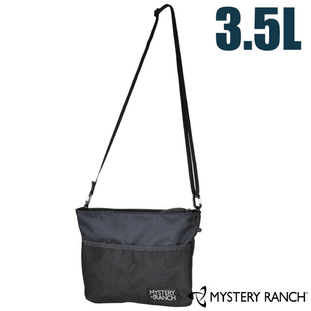 【Mystery Ranch 神秘農場】STREET MARKET 日用肩背包3.5L.斜背隨身包.護照零錢證件包/61313 黑