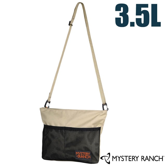 【Mystery Ranch 神秘農場】STREET MARKET 日用肩背包3.5L.斜背隨身包.護照證件包/61313 鷹嘴豆泥