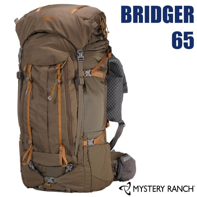 【Mystery Ranch 神秘農場】BRIDGER 65 登山健行背包(M).自助旅行運動背包/ 61333 橡木棕