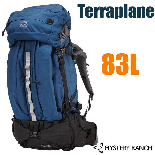 【Mystery Ranch 神秘農場】Terraplane 專業登山健行背包83L.重裝背包.雙肩後背包/61209 德爾瑪藍