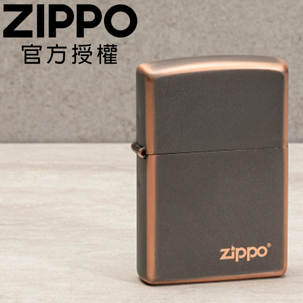 ZIPPO Rustic Bronze Zippo Logo 仿古青銅防風打火機