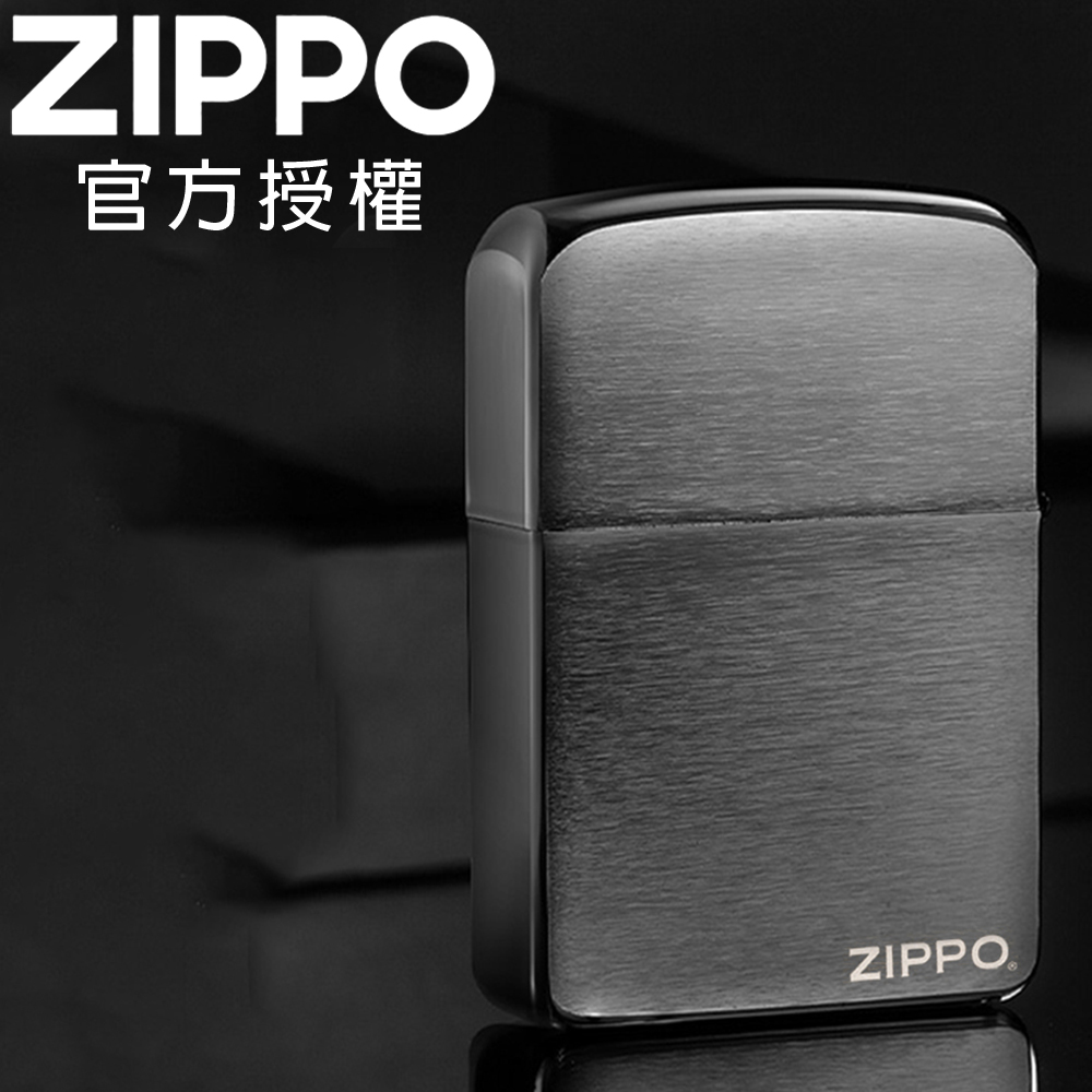 ZIPPO Black IceR 1941 Replica with Zippo logo 黑冰標誌1941復刻防風打火機