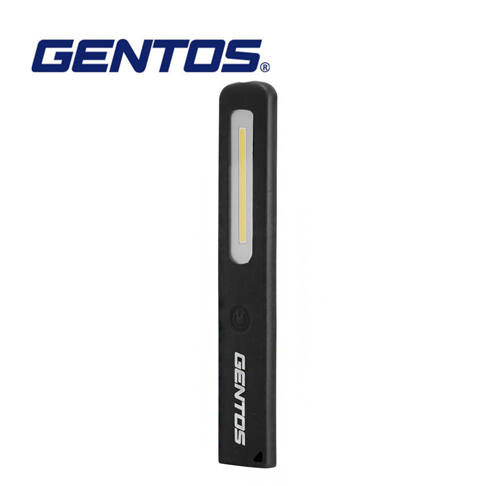 【Gentos】長型工作照明燈- USB充電 250流明 IP54