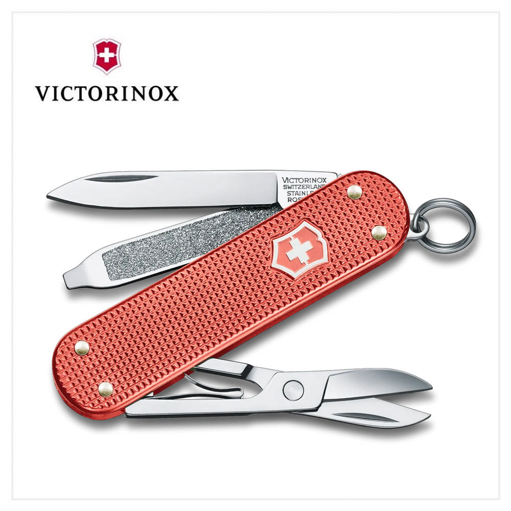 VICTORINOX 瑞士維氏 瑞士刀 58mm 2025 限量 鋁合金 巖紅 0.6221.L25