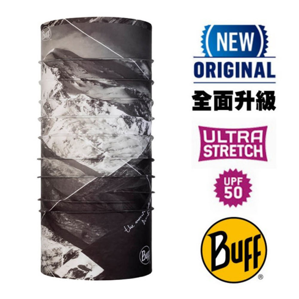 【西班牙 BUFF】ORIGINAL PLUS 經典頭巾 Plus(吸溼排汗+抗菌除臭)/121690-555 丹奈利峰