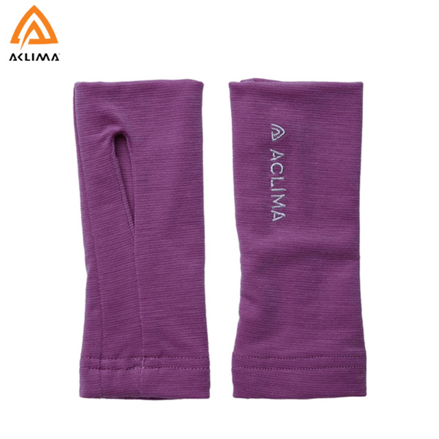 挪威[ACLIMA WW Pulse Heater / 歐洲製美麗諾羊毛保暖掌套-紫
