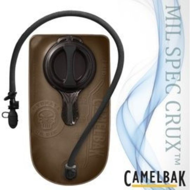 【CAMELBAK】Mil Spec Crux 2.5L 軍規快拆水袋-長版(僅240g)/CBM2024001085 黑