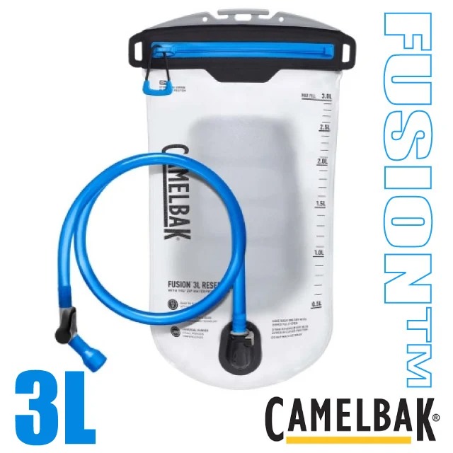 【CAMELBAK】FUSION 3L 輕量拉鍊式快拆水袋(僅144g)/CB2576401003