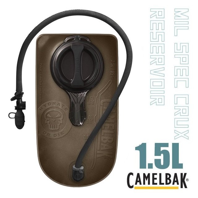 【CAMELBAK】Mil Spec Crux 1.5L 軍規快拆水袋(僅220g) CBM2053001015 黑