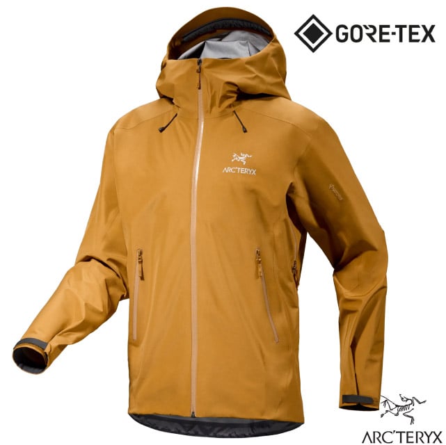 【ARCTERYX 始祖鳥】男 Beta LT Gore-Tex 防風防水透氣連帽外套.夾克.風雨衣/X000007301 育空褐