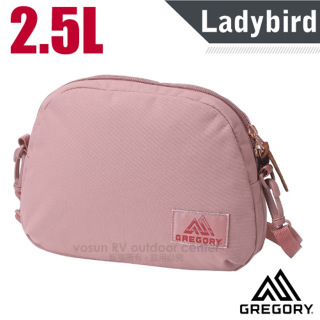 【美國 GREGORY】LADYBIRD CROSSBODY 多用途休閒時尚肩背包2.5L_140954 玫瑰粉