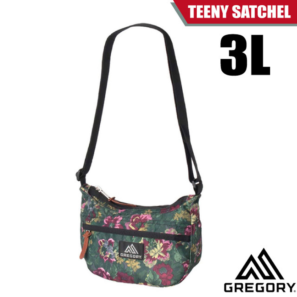【美國 GREGORY】TEENY SATCHEL 3L 可調式斜背包(可調整式背帶)/119656-0511 花園油彩