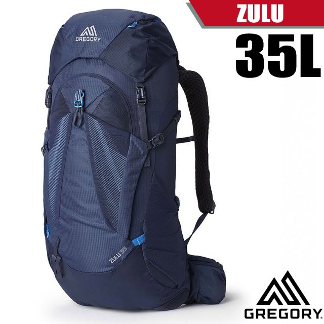 【GREGORY】 Zulu 35 專業健行登山背包(35L_附全罩式防雨罩+FreeFloat系統)146671-0527R 榮光藍