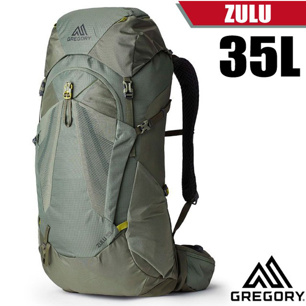 【GREGORY】 Zulu 35 專業健行登山背包(35L_附全罩式防雨罩)/146671-9976R 牧草綠
