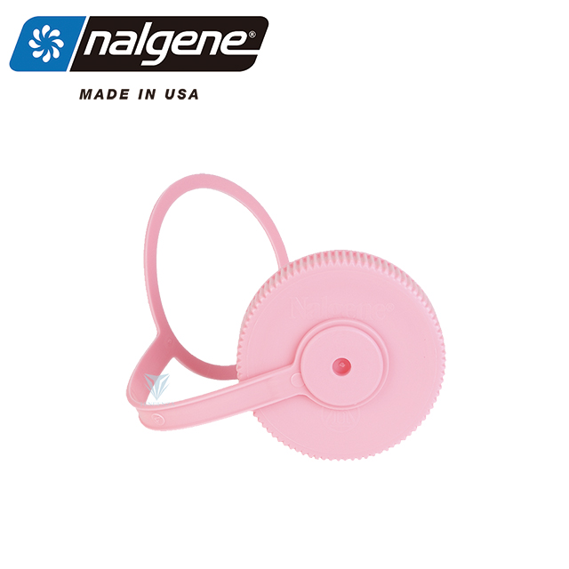 【美國Nalgene】63mm 寬嘴水壺蓋-粉紅色