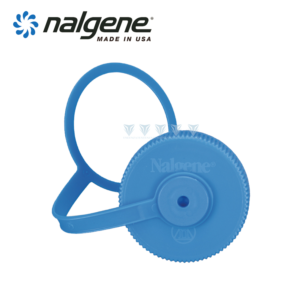 【美國Nalgene】53mm 寬嘴水壺蓋-藍色