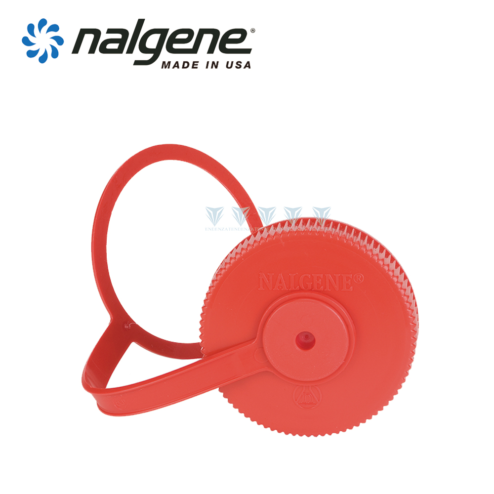 【美國Nalgene】53mm 寬嘴水壺蓋-紅色