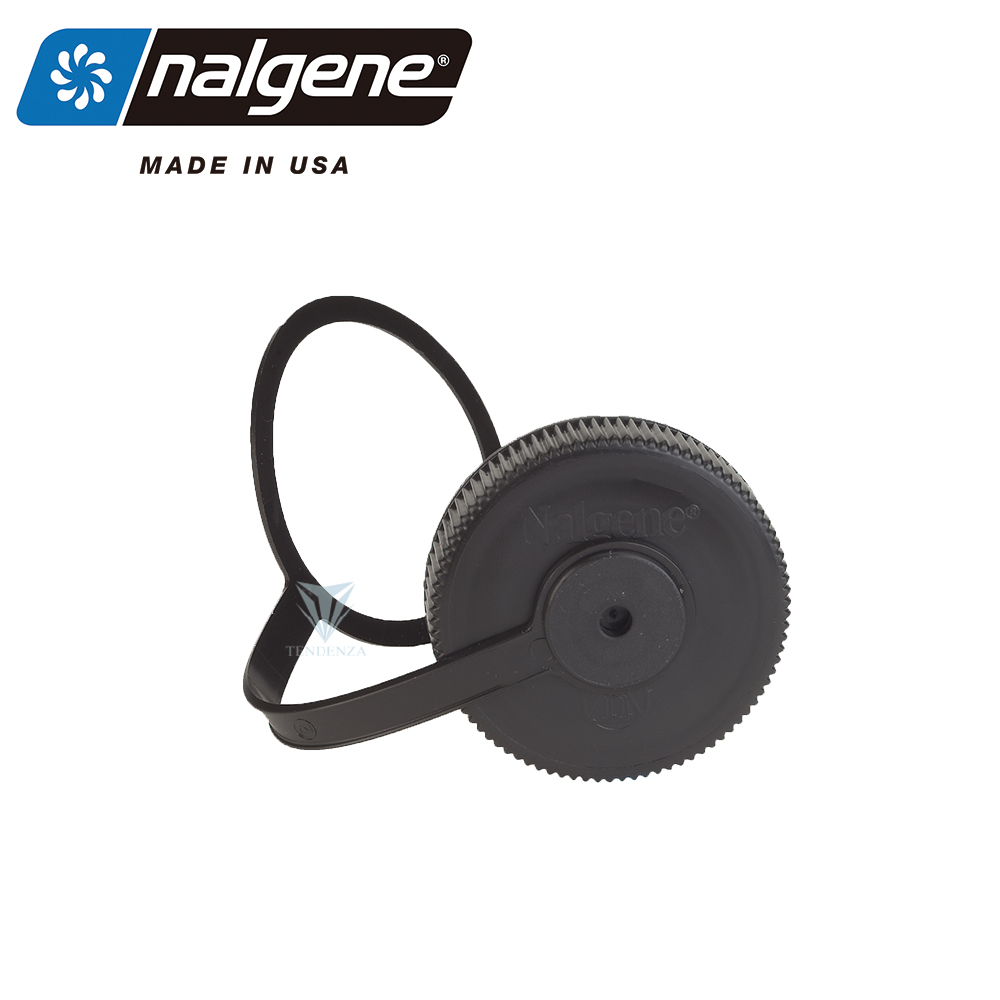 【美國Nalgene】63mm 寬嘴水壺蓋-黑色