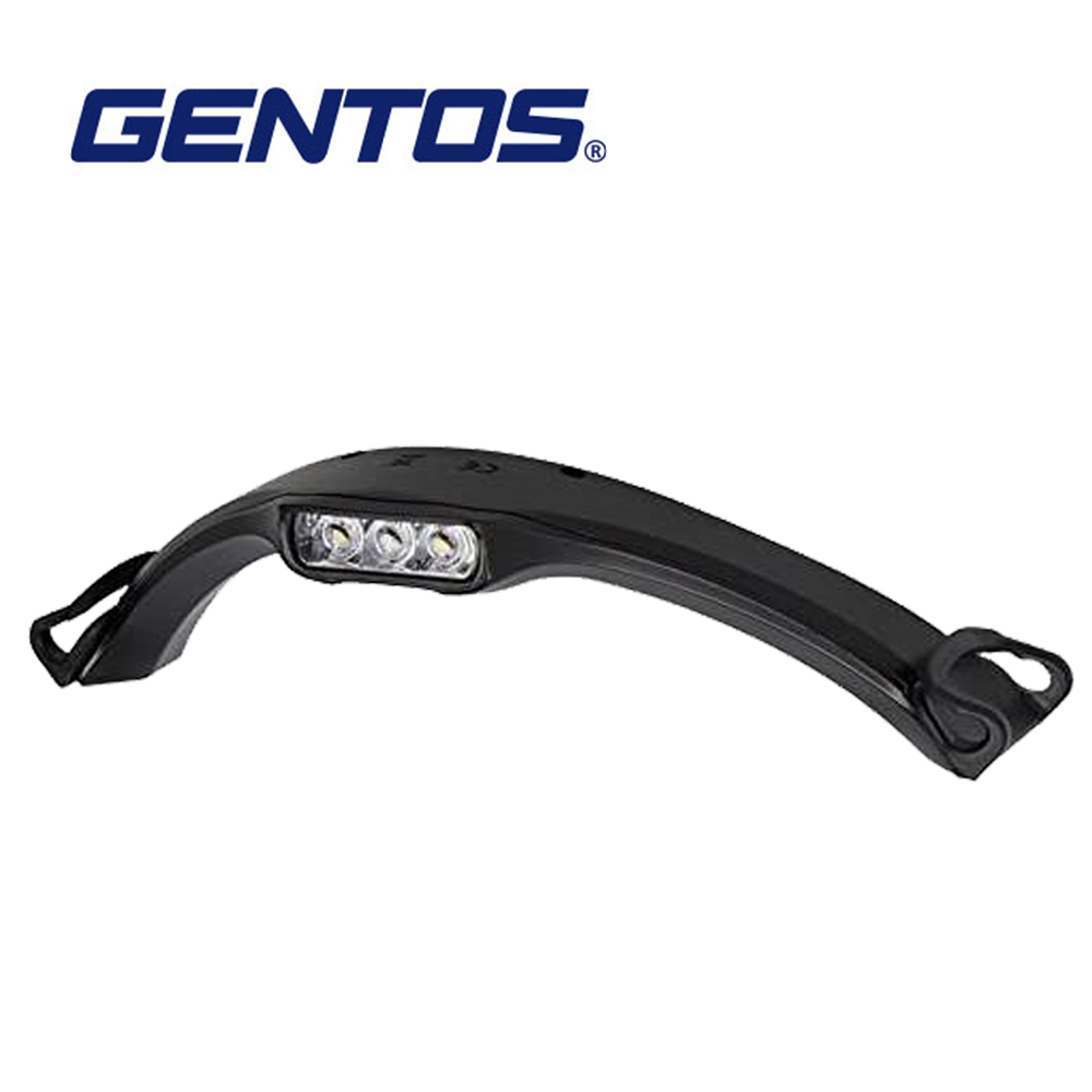 【Gentos】專業夾帽燈 USB充電 160流明 IPX4(HC-15R)