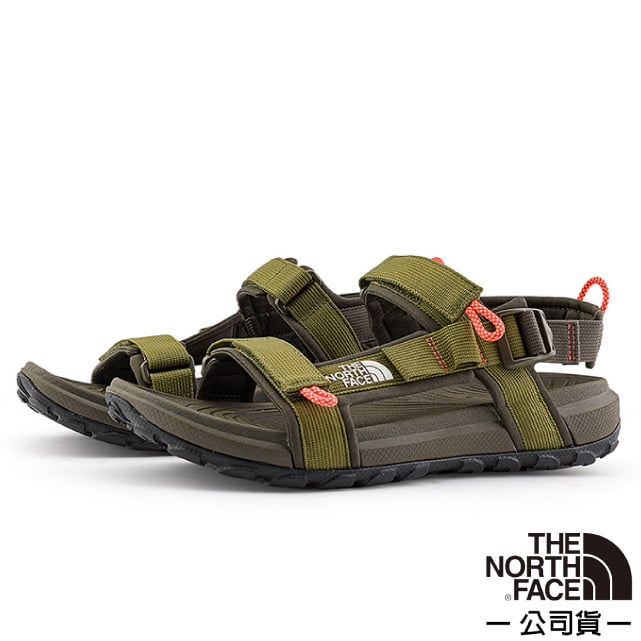 【The North Face】男 Explore Camp 機能抗菌水陸兩用涼鞋/8A8X-V2I 綠 N
