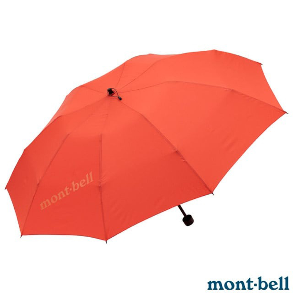 【mont-bell】LONG TAIL TREKKING 輕量背面加長晴雨傘.陽傘.適登山健行/1128696 OG 橘