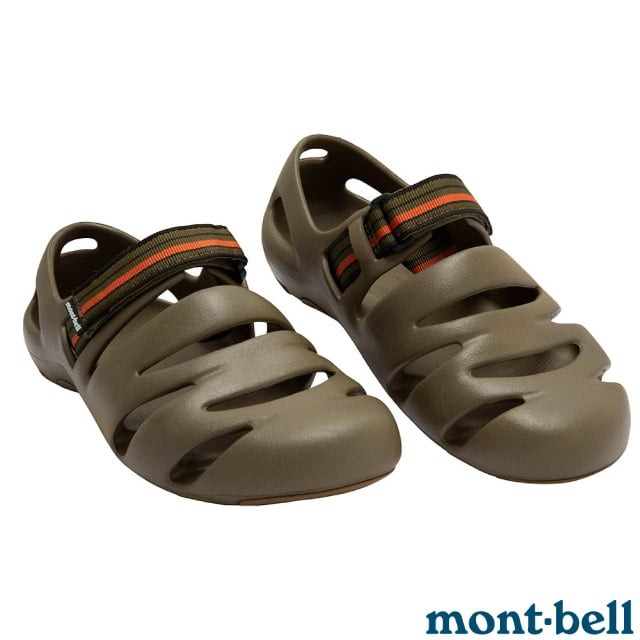 【mont-bell 日本】中性 CANYON SANDALS 魔鬼氈可調式涉水膠鞋.涼鞋/1129555-DKKH 深褐