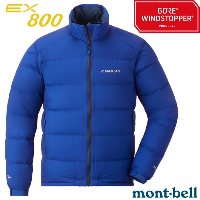 【MONT-BELL】男 800FP Permafrost LT 輕量 防潑水防風羽絨外套(GoreTex)1101626 BLRI 靛藍