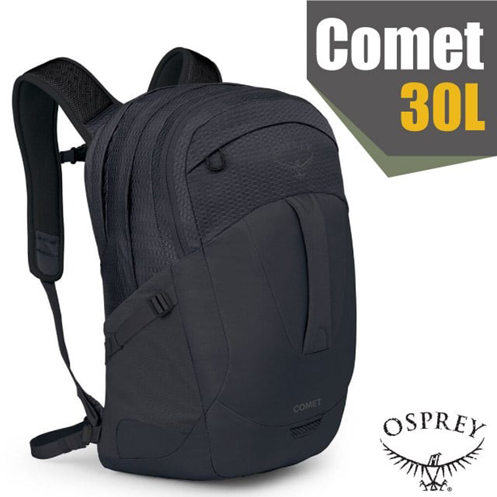 【美國 OSPREY】 Comet 30L 超輕多功能城市休閒筆電背包/可容16吋筆電/黑 R