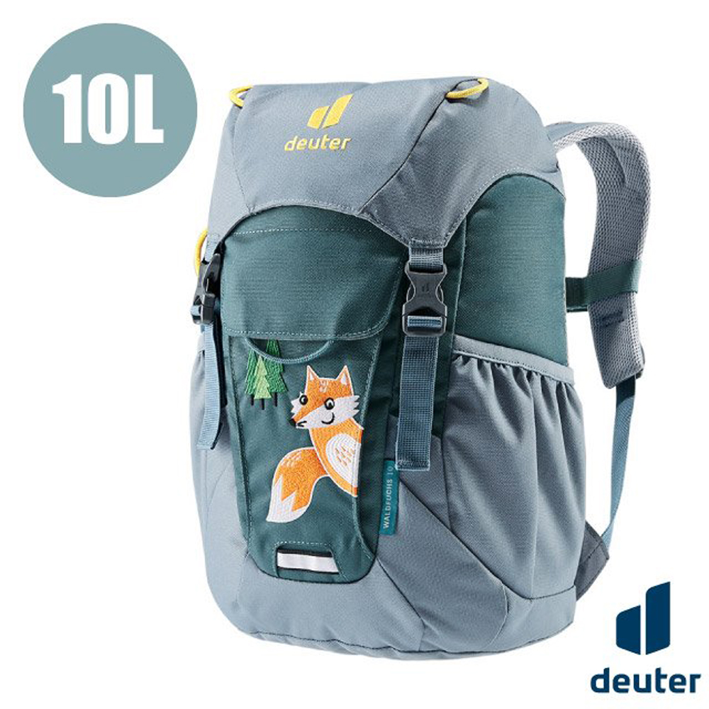 【Deuter】Waldfuchs兒童背包10L.小朋友書包.上學包.休閒背包.露營.登山/3610222 深藍/水藍