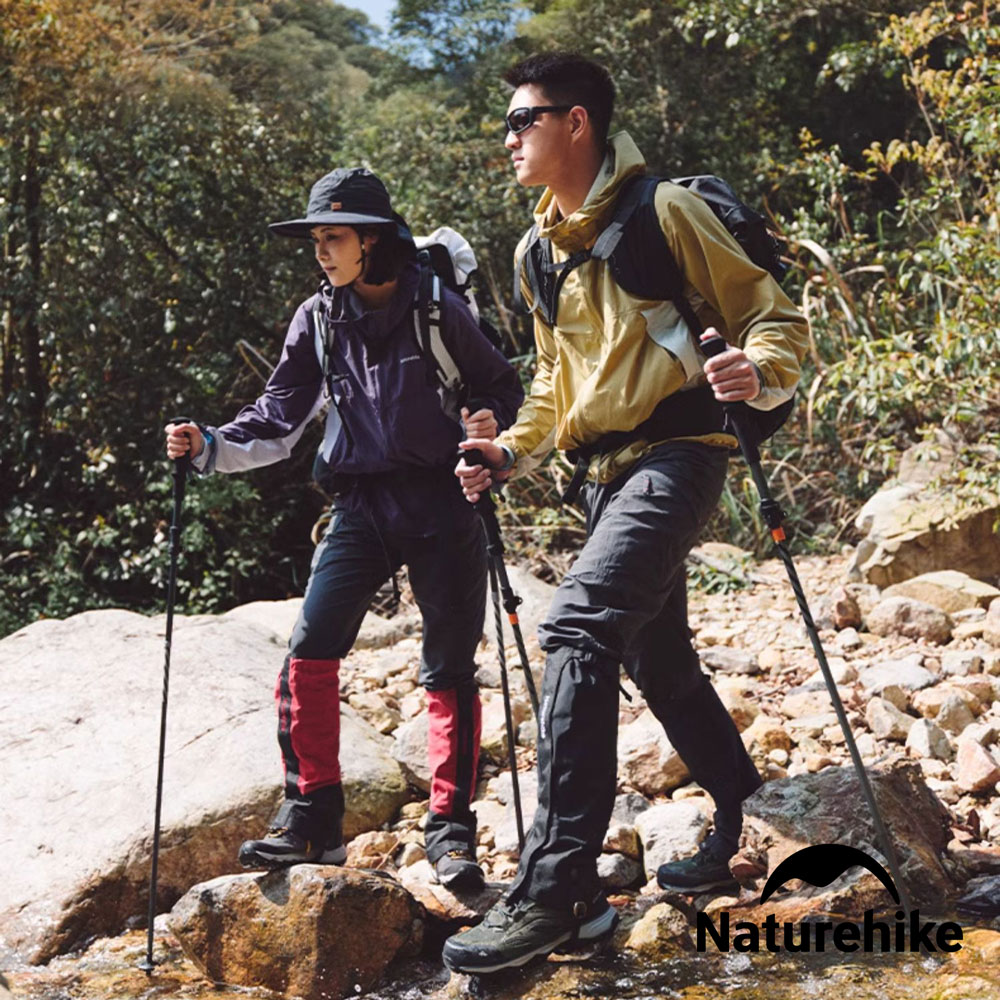 Naturehike 長風UL碳纖維鋁合金五節折疊登山杖 單支 120cm/135cm DS012