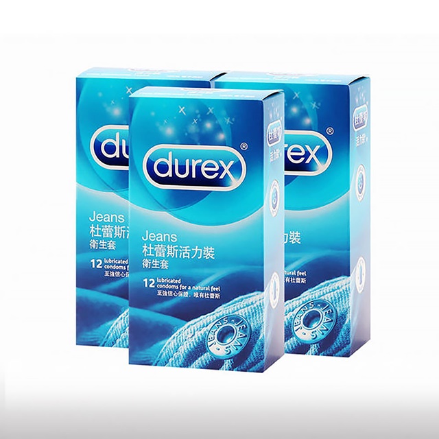 【DUREX杜蕾斯】杜蕾斯活力裝保險套36個/3盒