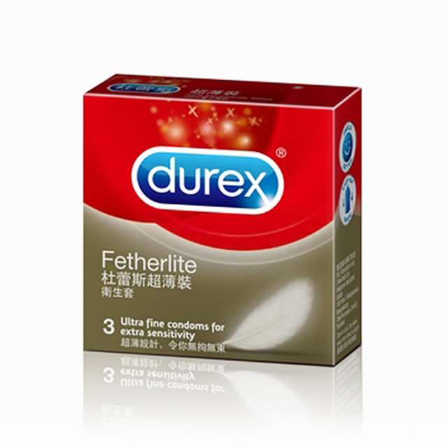 【杜蕾斯Durex】超薄裝保險套安全套避孕套3入