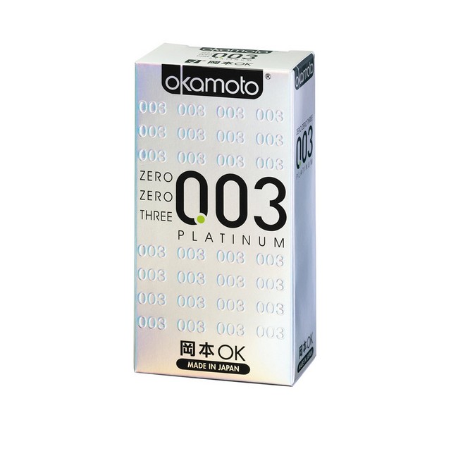 《岡本okamoto》003 Platinum白金(6入/盒)