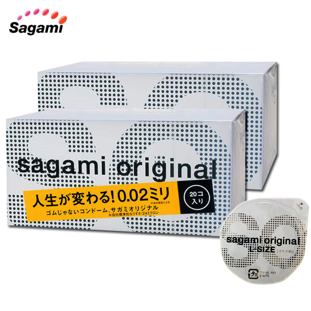 【相模元祖Sagami】0.02L 保險套 20入*2盒