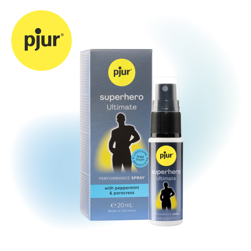 德國pjur 碧宜潤 superhero Ultimate Spray 超級英雄活力提升極致噴霧