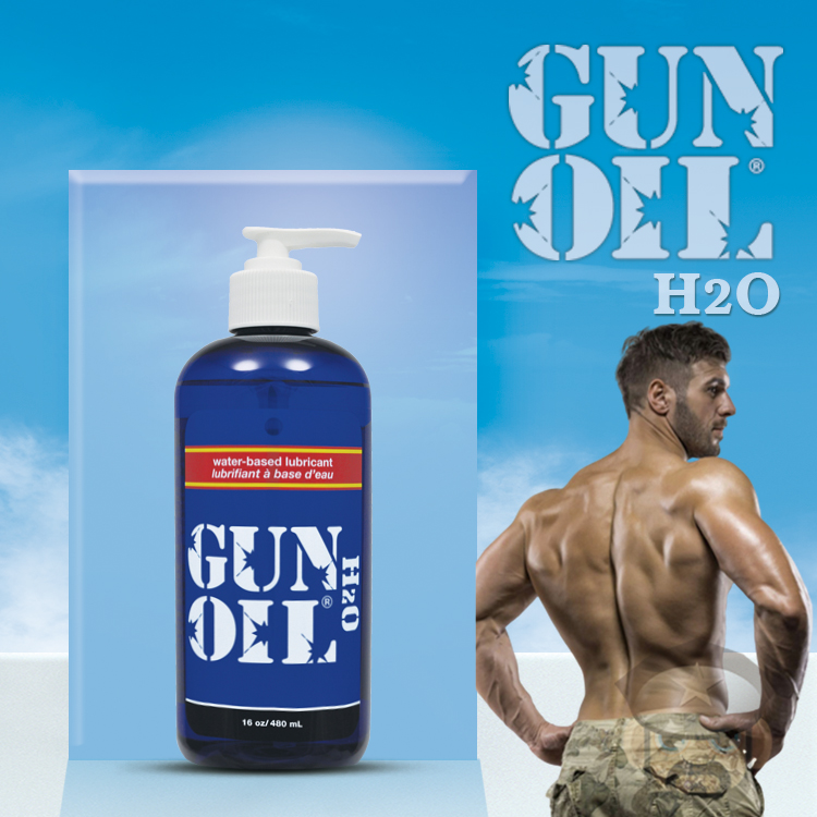 美國 GUN OIL 高級水性潤滑液 GUN OIL H2O WATER-BASED LUBRICANT 32oz (960ml) 美國製造