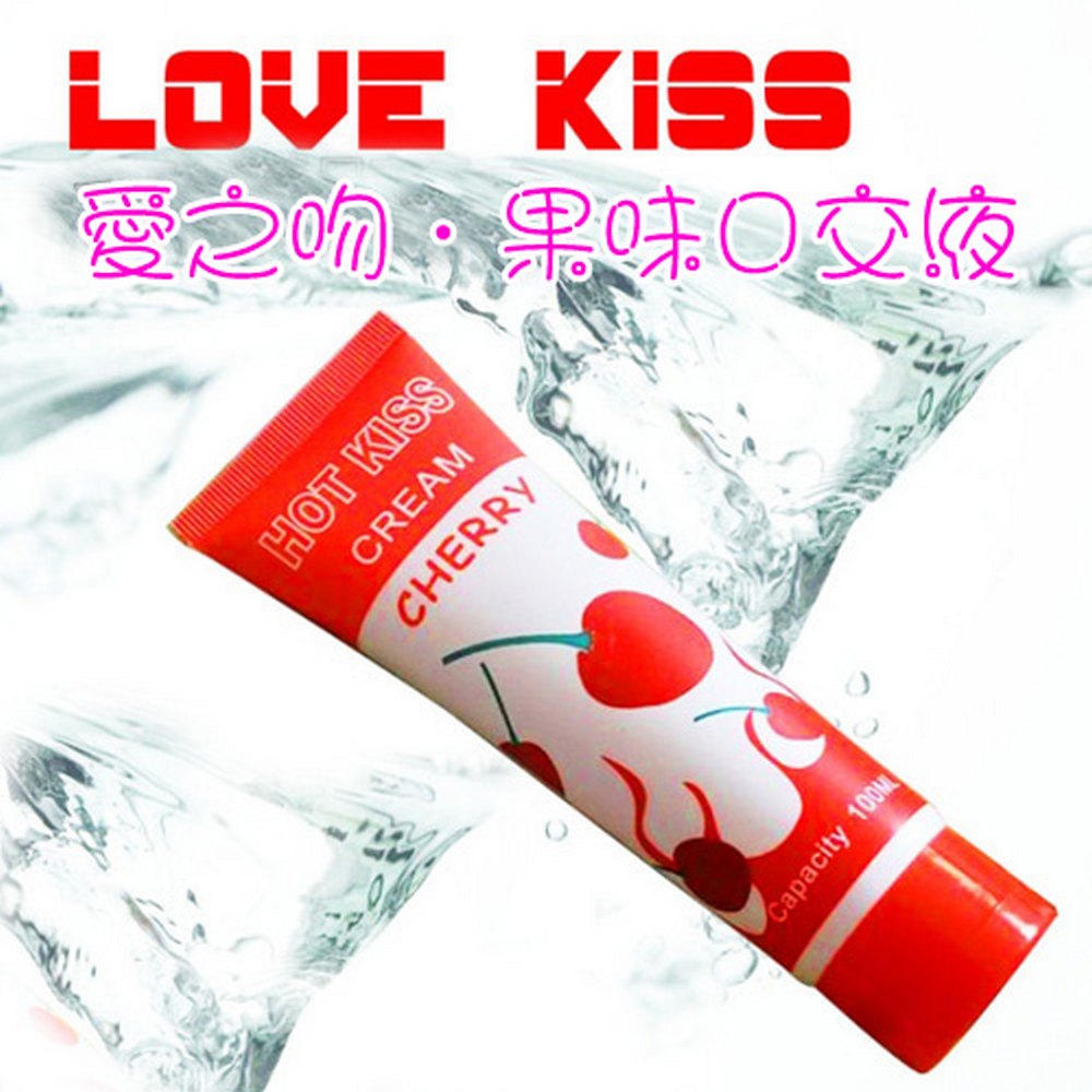 【亞柏林】HOT KISS 櫻桃味口交、肛交、陰交潤滑液 100ml(501253-1)