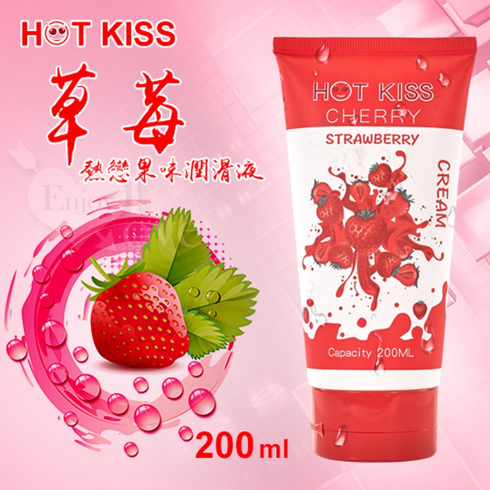 【亞柏林】HOT KISS‧草莓 熱戀果味潤滑液 200ml(550415)