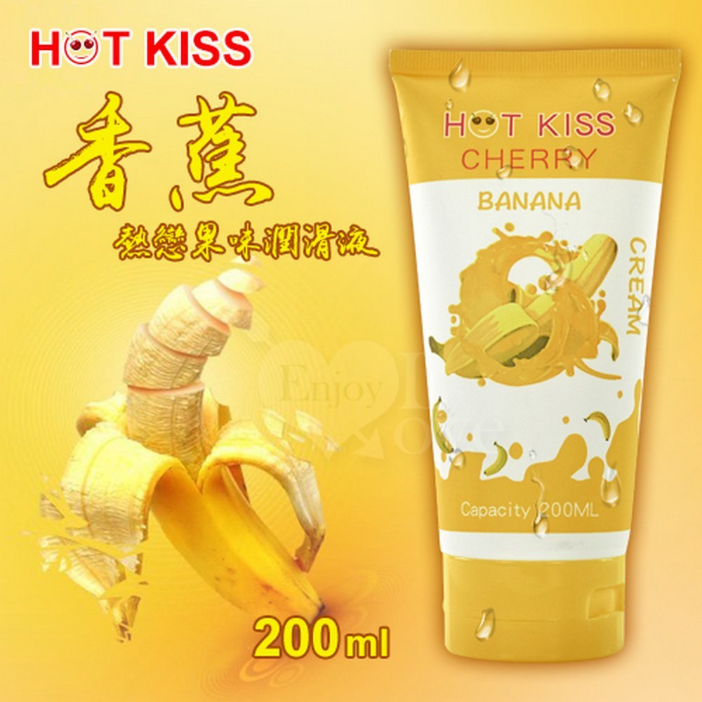 【亞柏林】HOT KISS‧香蕉 熱戀果味潤滑液 200ml(550416)