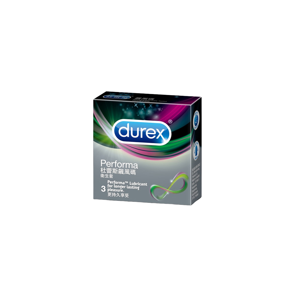 Durex杜蕾斯-飆風碼 保險套(3入)*12盒